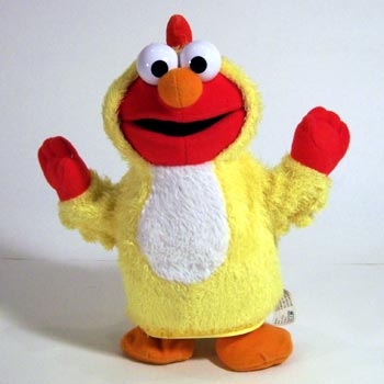 Elmo as Chicken